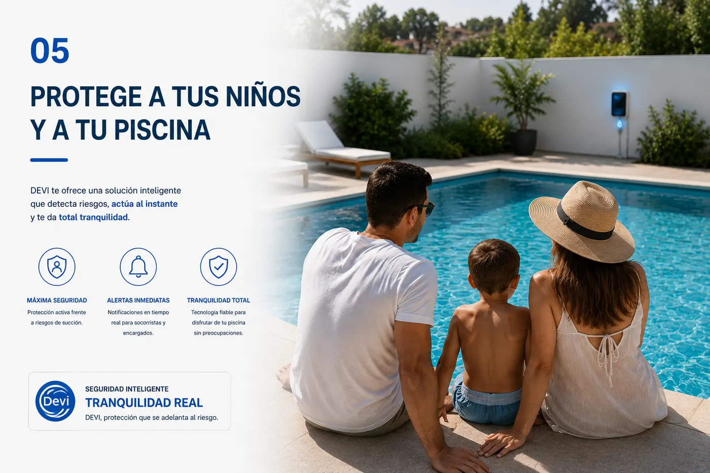Protege a tus niños y a tu piscina